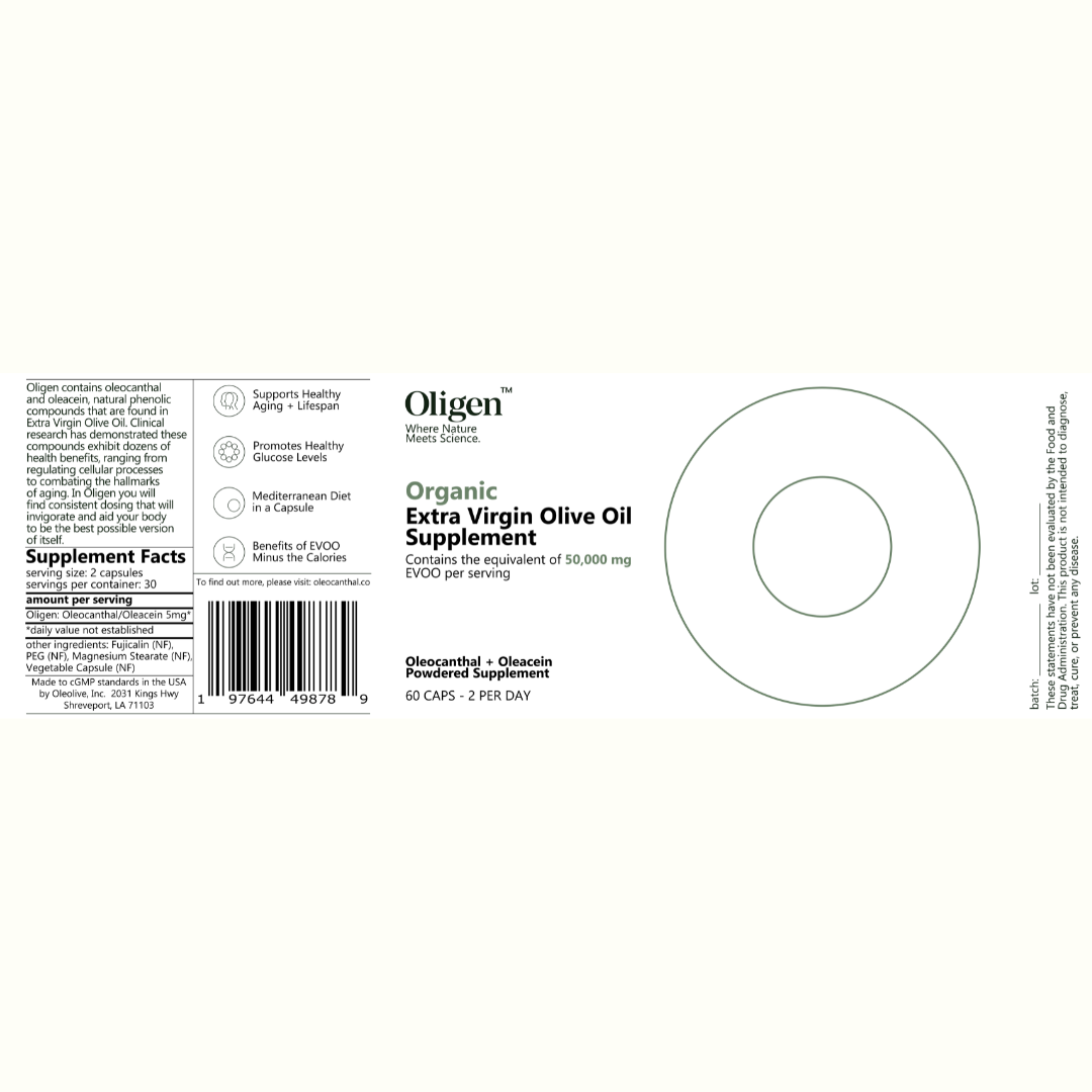 OLIGEN 5mg | Daily Oleocanthal | Free Shipping
